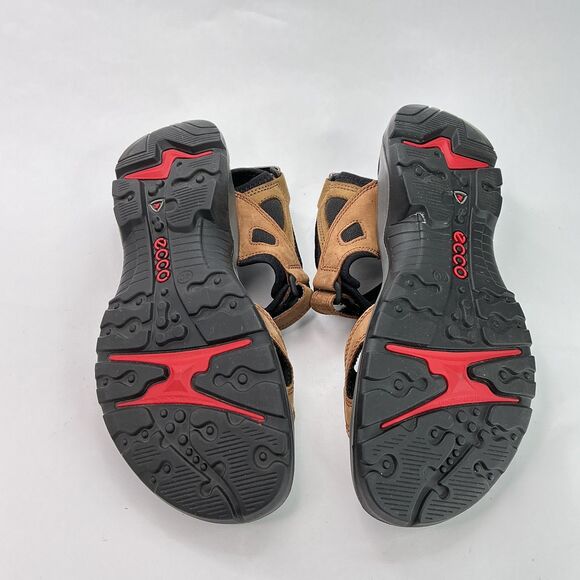 ECCO Womens Yucatan Hiking Sport Sandals EU 40 US 9 Bison Brown $135 Athleisure - Picture 10 of 13